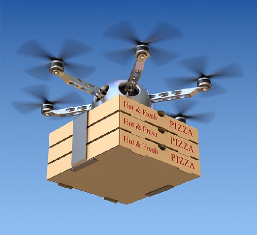 Drone Technology Supports The Projects, Not Only Taking Photos and Visual But Also Delivery