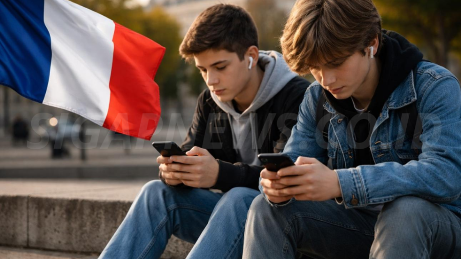France Bans Social Media for Children Under 15