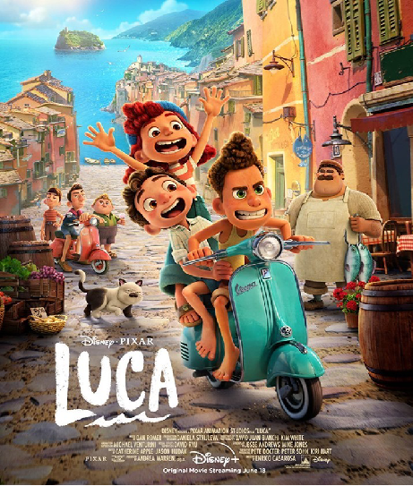Luca - The Newest PIXAR  Animation Movie in July 2021