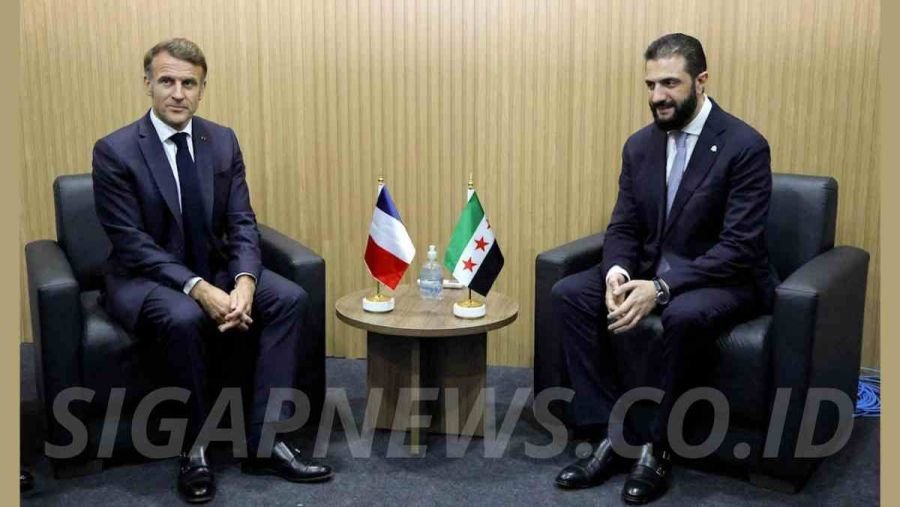 Macron Safe After Damascus Blasts During Historic Syria Visit
