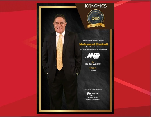 After Facing So Many Challenges, JNE Boss Wins Best CEO Predicate