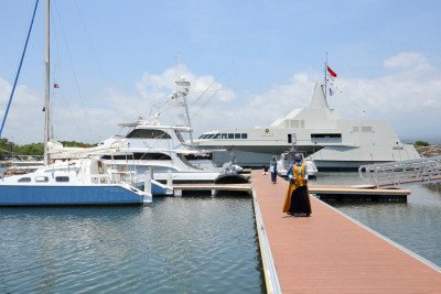 Gelar Moslem Fashion Festival di Dermaga Yacht