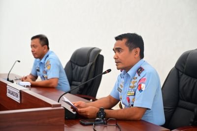 Komandan Lanud Roesmin Nurjadin Terima Tim Survey Dassault Aviation
